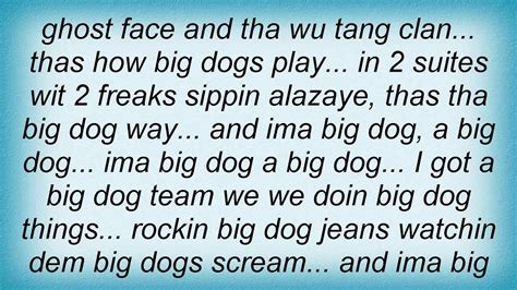 big dog song lyrics